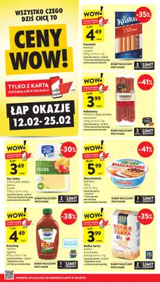 Intermarche - gazetka promocyjna Gazetka od czwartku 19.02 do środy 25.02 - strona 6