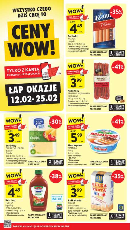 Intermarche - gazetka promocyjna Gazetka od czwartku 19.02 do środy 25.02 - strona 6