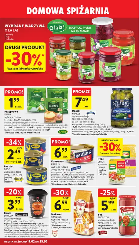 Intermarche - gazetka promocyjna Gazetka od czwartku 19.02 do środy 25.02 - strona 34
