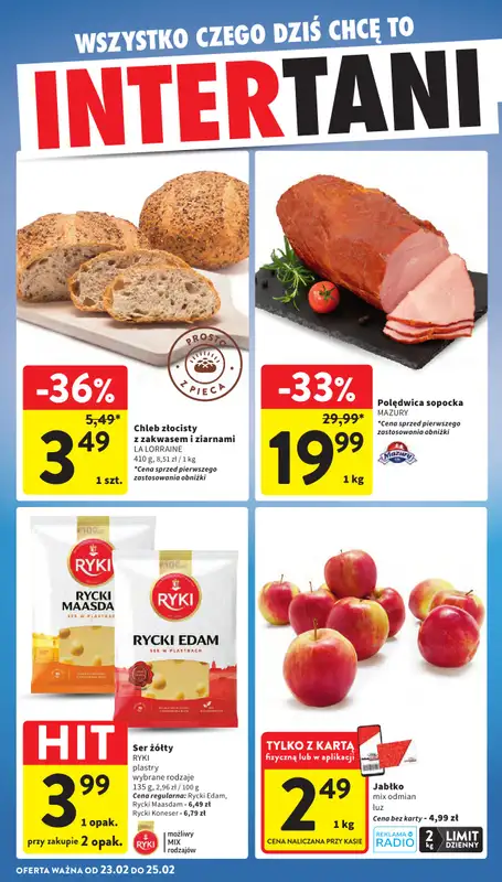 Intermarche - gazetka promocyjna Gazetka od czwartku 19.02 do środy 25.02 - strona 42