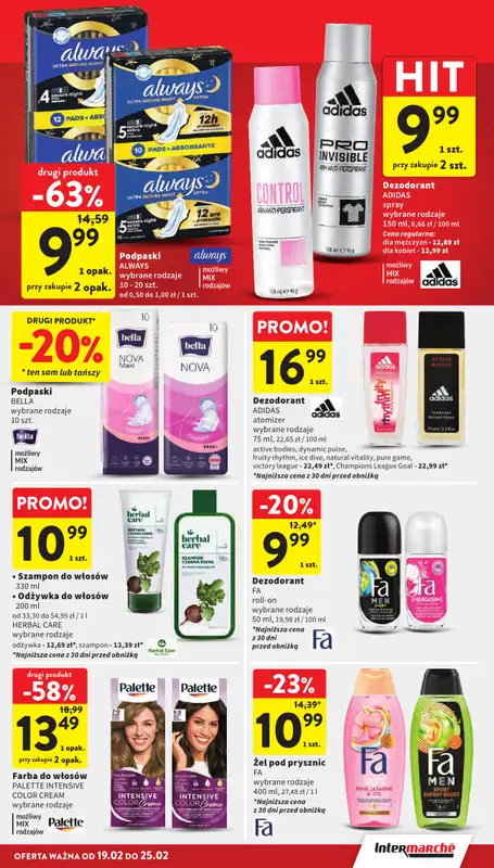 Intermarche - gazetka promocyjna Gazetka od czwartku 19.02 do środy 25.02 - strona 39