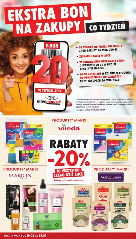 Intermarche - gazetka promocyjna Gazetka od czwartku 19.02 do środy 25.02 - strona 8