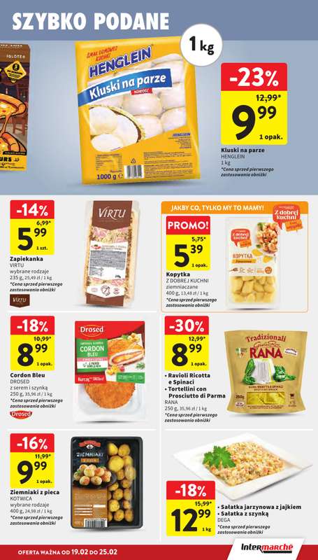 Intermarche - gazetka promocyjna Gazetka od czwartku 19.02 do środy 25.02 - strona 19