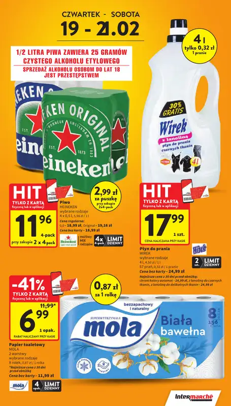 Intermarche - gazetka promocyjna Gazetka od czwartku 19.02 do środy 25.02 - strona 5