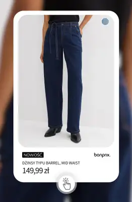 bonprix - gazetka promocyjna 15% rabatu + darmowa dostawa z KODEM! od wtorku 17.02 do czwartku 19.02 - strona 7