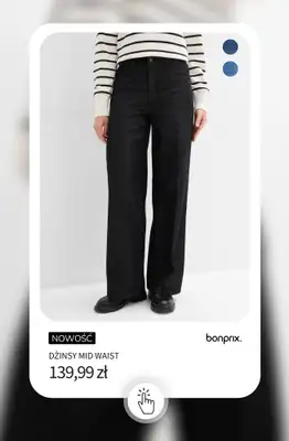 bonprix - gazetka promocyjna 15% rabatu + darmowa dostawa z KODEM! od wtorku 17.02 do czwartku 19.02 - strona 6