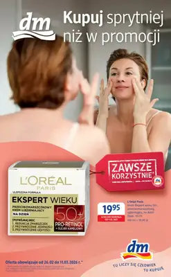 Drogerie DM - gazetka promocyjna Gazetka  do środy 11.03