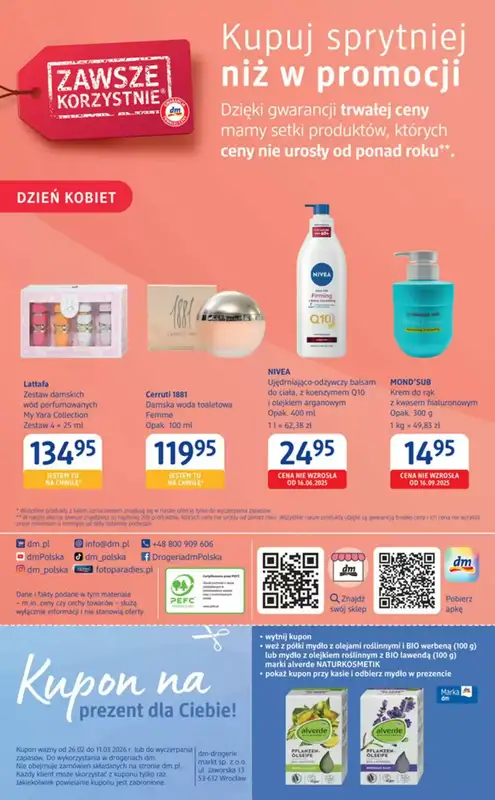 Drogerie DM - gazetka promocyjna Gazetka  do środy 11.03 - strona 4