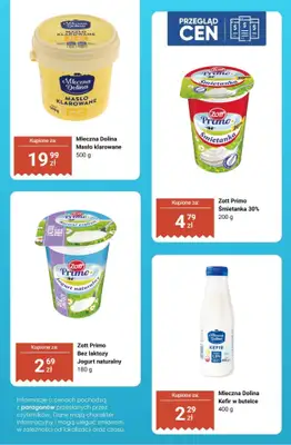 Biedronka - gazetka promocyjna Produkty mleczne - przegląd cen od czwartku 19.02 do soboty 21.02 - strona 6