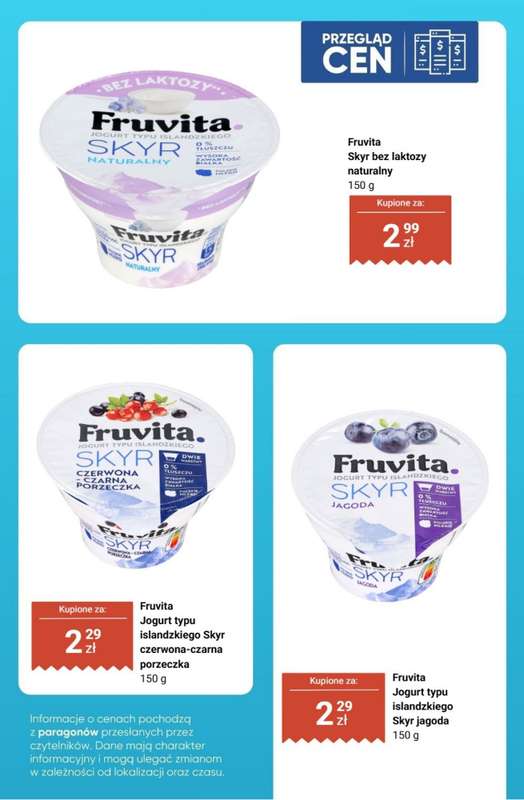 Biedronka - gazetka promocyjna Produkty mleczne - przegląd cen od czwartku 19.02 do soboty 21.02 - strona 8