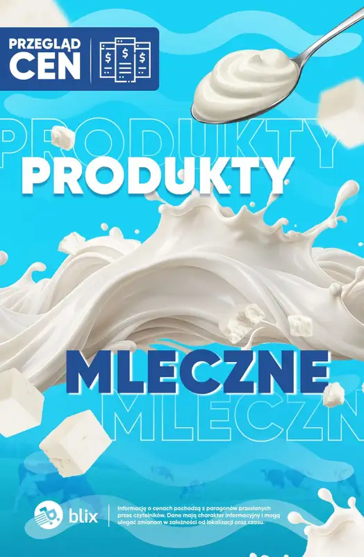 Biedronka - gazetka promocyjna Produkty mleczne - przegląd cen  