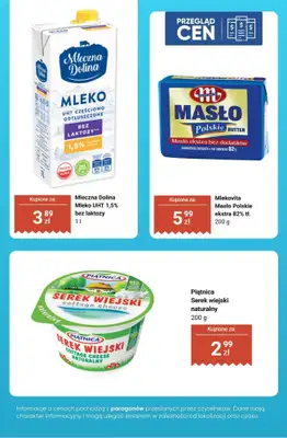 Biedronka - gazetka promocyjna Produkty mleczne - przegląd cen od czwartku 19.02 do soboty 21.02 - strona 2