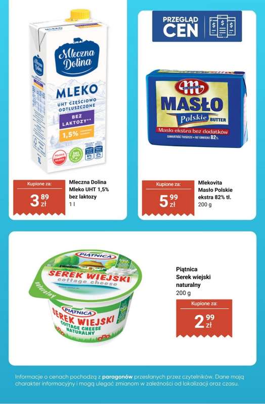 Biedronka - gazetka promocyjna Produkty mleczne - przegląd cen od czwartku 19.02 do soboty 21.02 - strona 2