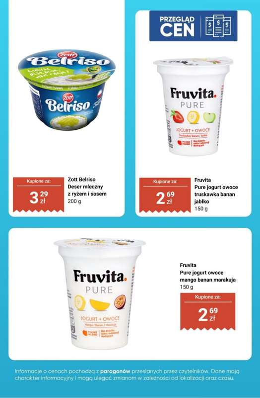 Biedronka - gazetka promocyjna Produkty mleczne - przegląd cen od czwartku 19.02 do soboty 21.02 - strona 9