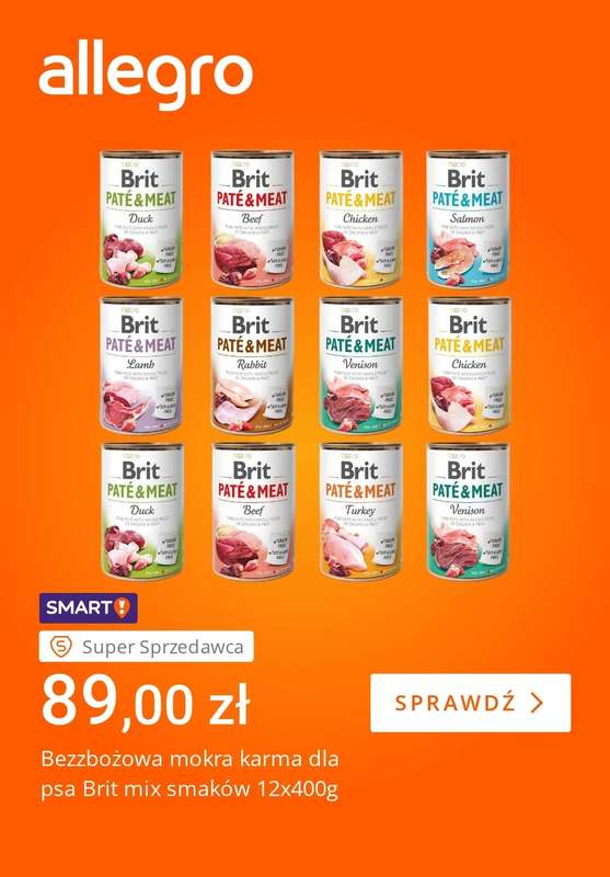 Allegro - gazetka promocyjna Wszystko dla Twojego pupila od wtorku 17.02 do poniedziałku 23.02