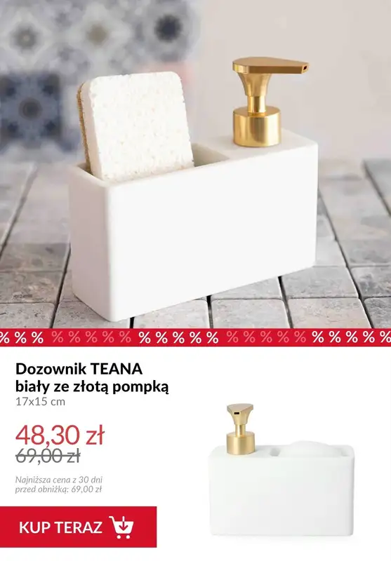 Homla - gazetka promocyjna Akcesoria łazienkowe od wtorku 17.02  - strona 11