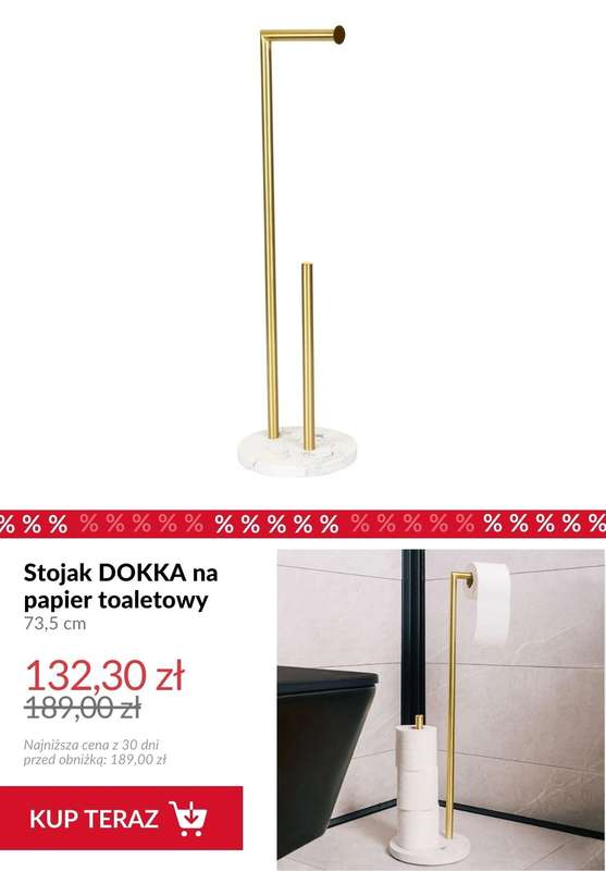 Homla - gazetka promocyjna Akcesoria łazienkowe od wtorku 17.02  - strona 10