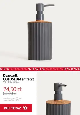 Homla - gazetka promocyjna Akcesoria łazienkowe od wtorku 17.02  - strona 8