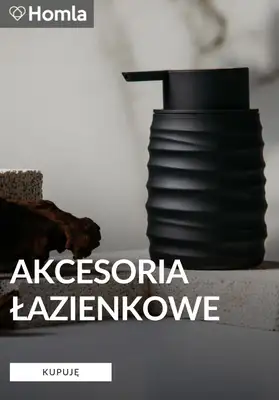 Homla - gazetka promocyjna Akcesoria łazienkowe od wtorku 17.02 
