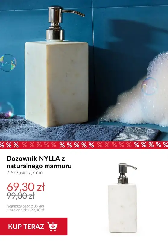 Homla - gazetka promocyjna Akcesoria łazienkowe od wtorku 17.02  - strona 3