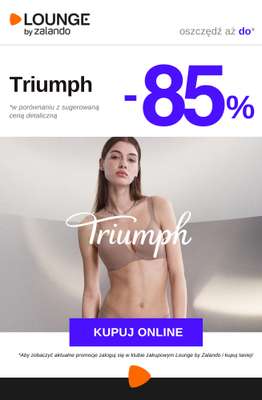 Lounge by Zalando - gazetka promocyjna Do -85% Triumph od wtorku 17.02 do czwartku 19.02