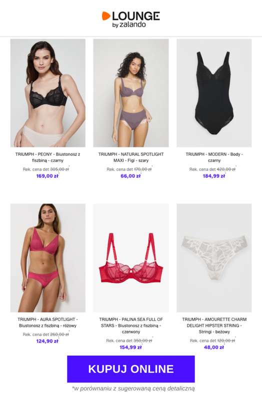 Lounge by Zalando - gazetka promocyjna Do -85% Triumph od wtorku 17.02 do czwartku 19.02 - strona 8