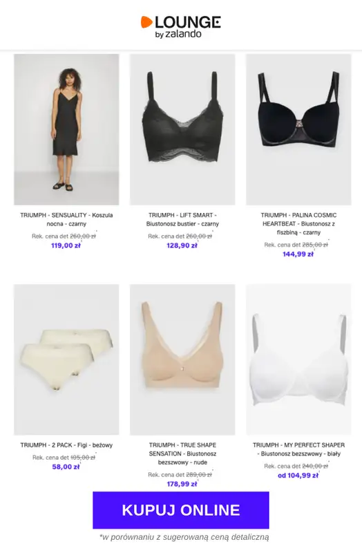 Lounge by Zalando - gazetka promocyjna Do -85% Triumph od wtorku 17.02 do czwartku 19.02 - strona 4