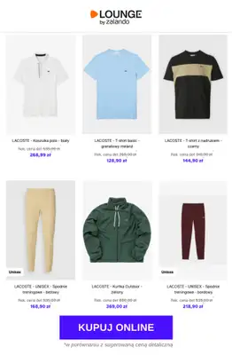 Lounge by Zalando - gazetka promocyjna Do -84% Lacoste - Mężczyźni od wtorku 17.02 do czwartku 19.02 - strona 3