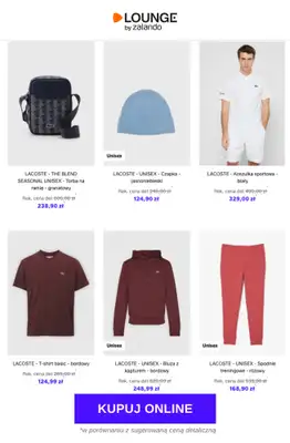 Lounge by Zalando - gazetka promocyjna Do -84% Lacoste - Mężczyźni od wtorku 17.02 do czwartku 19.02 - strona 7