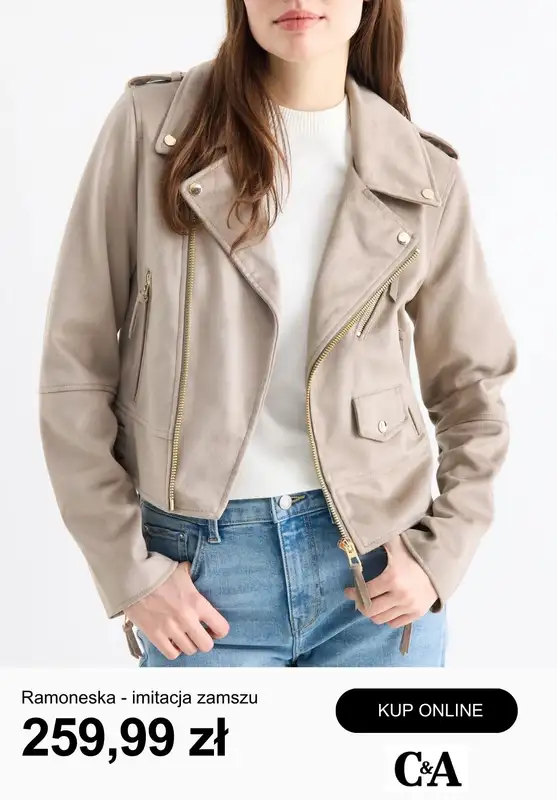 C&A - gazetka promocyjna Kurtki przejściowe na wiosnę od wtorku 17.02  - strona 3