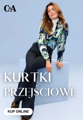C&A - gazetka promocyjna Kurtki przejściowe na wiosnę od wtorku 17.02 