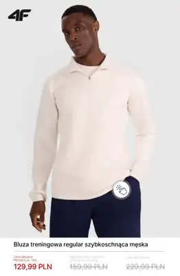 4F - gazetka promocyjna Męskie ubrania sportowe do -50% od wtorku 17.02  - strona 6