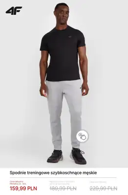 4F - gazetka promocyjna Męskie ubrania sportowe do -50% od wtorku 17.02  - strona 11
