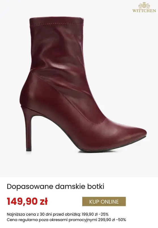 BEST SALE - gazetka promocyjna Wittchen | Zimowa wyprzedaż - ostatnia szansa od wtorku 17.02  - strona 5