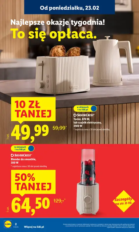 Lidl - gazetka promocyjna Katalog od poniedziałku 23.02 do soboty 28.02 - strona 2