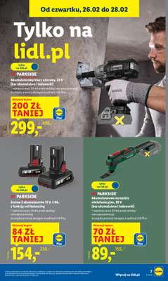 Lidl - gazetka promocyjna Katalog od poniedziałku 23.02 do soboty 28.02 - strona 7