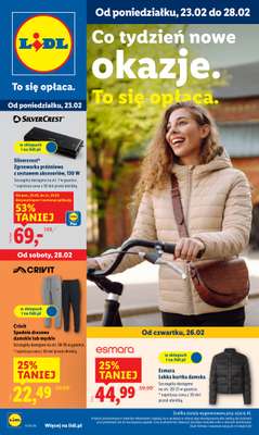 Lidl - gazetka promocyjna Katalog od poniedziałku 23.02 do soboty 28.02