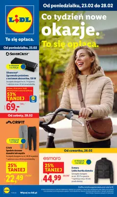 Lidl - gazetka promocyjna Katalog od poniedziałku 23.02 do soboty 28.02