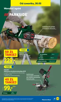 Lidl - gazetka promocyjna Katalog od poniedziałku 23.02 do soboty 28.02 - strona 39