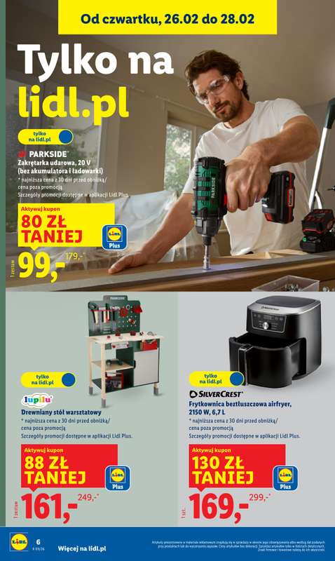 Lidl - gazetka promocyjna Katalog od poniedziałku 23.02 do soboty 28.02 - strona 6