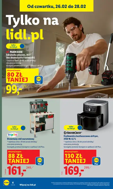 Lidl - gazetka promocyjna Katalog od poniedziałku 23.02 do soboty 28.02 - strona 6