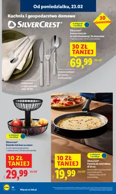 Lidl - gazetka promocyjna Katalog od poniedziałku 23.02 do soboty 28.02 - strona 16