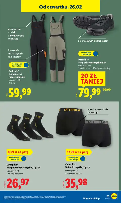 Lidl - gazetka promocyjna Katalog od poniedziałku 23.02 do soboty 28.02 - strona 43