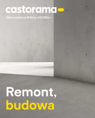 Castorama - gazetka promocyjna Gazetka Remont, budowa od środy 18.02 do wtorku 03.03