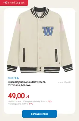 Smyk - gazetka promocyjna Bluzy, bluzki i spodnie: -40% na DRUGI PRODUKT od wtorku 17.02 do czwartku 19.02 - strona 2