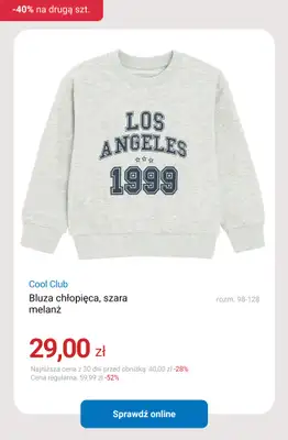 Smyk - gazetka promocyjna Bluzy, bluzki i spodnie: -40% na DRUGI PRODUKT od wtorku 17.02 do czwartku 19.02 - strona 3