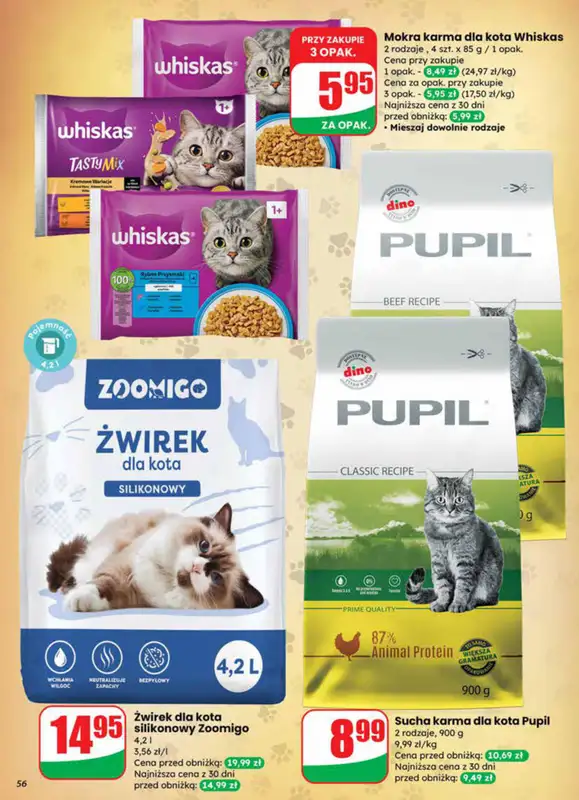 Dino - gazetka promocyjna Gazetka 08 / 2026 od środy 18.02 do wtorku 24.02 - strona 56