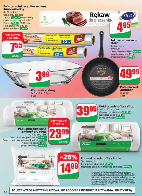 Dino - gazetka promocyjna Gazetka 08 / 2026 od środy 18.02 do wtorku 24.02 - strona 54