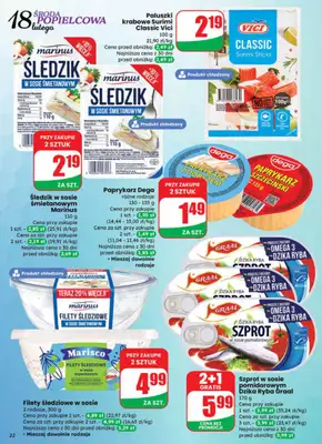 Dino - gazetka promocyjna Gazetka 08 / 2026 od środy 18.02 do wtorku 24.02 - strona 22
