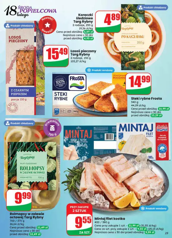 Dino - gazetka promocyjna Gazetka 08 / 2026 od środy 18.02 do wtorku 24.02 - strona 23